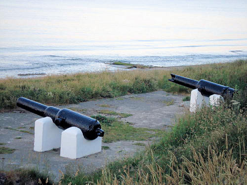 The Battery at the old Coastguard Station, Rosslare Strand