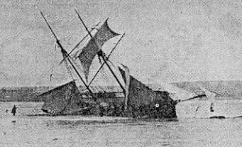 Wrecked in Ardmore Bay